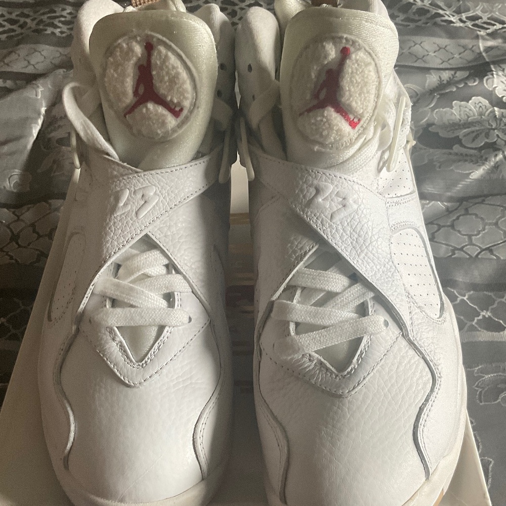 Air Jordan 8 Retro OVO white